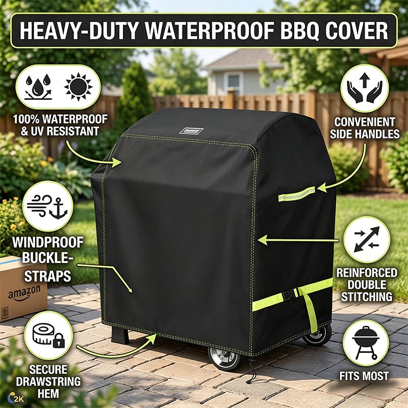 Commercial Kitchen Hood Cleaning - Funda para barbacoa de exterior 420D,