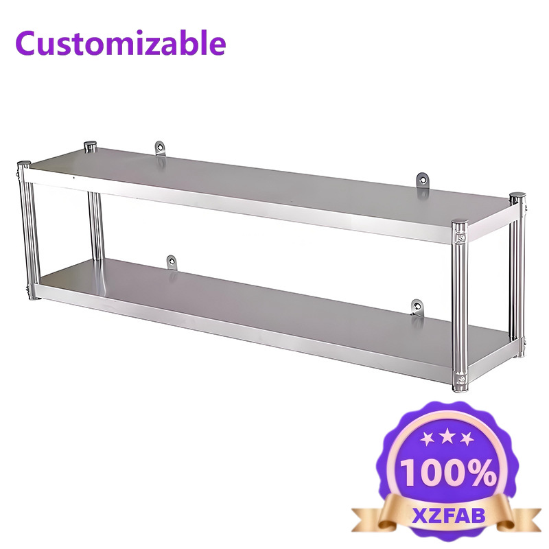 Wall Shelf Commercial Kitchen - Estante de Acero Inoxidable Reforzado 2026