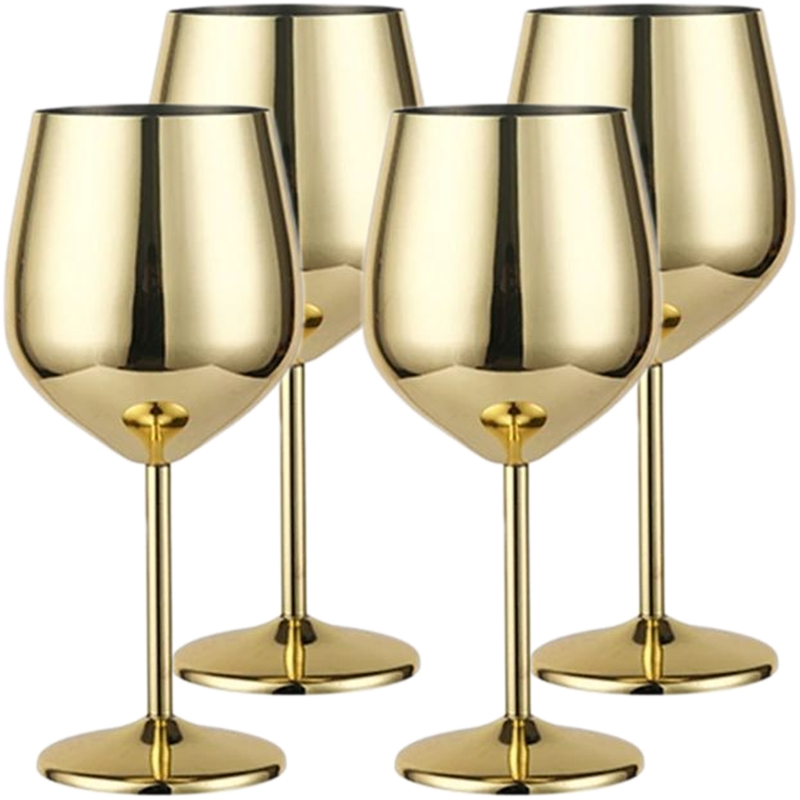 Commercial Kitchen Supplies - Copa de vino de Metal creativa