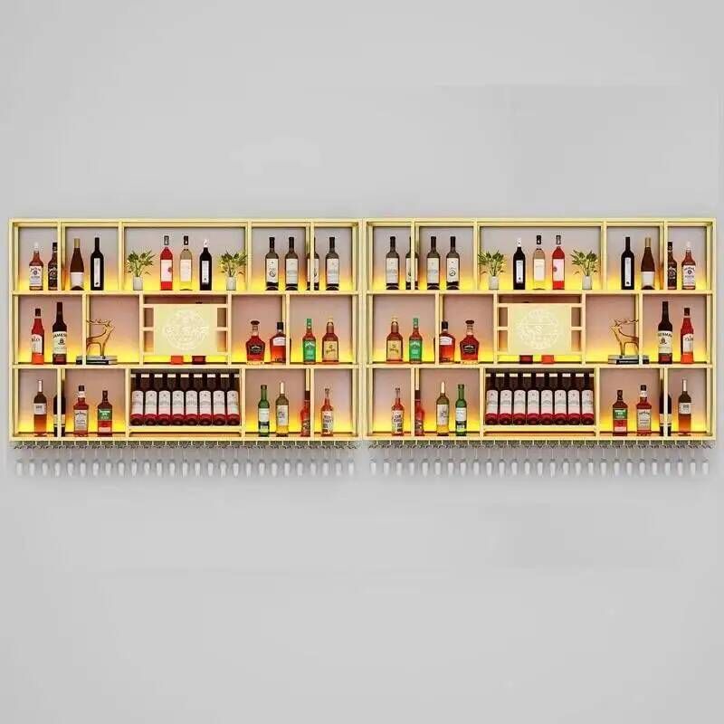 Wall Shelf Commercial Kitchen - Gabinetes de vino montados en la