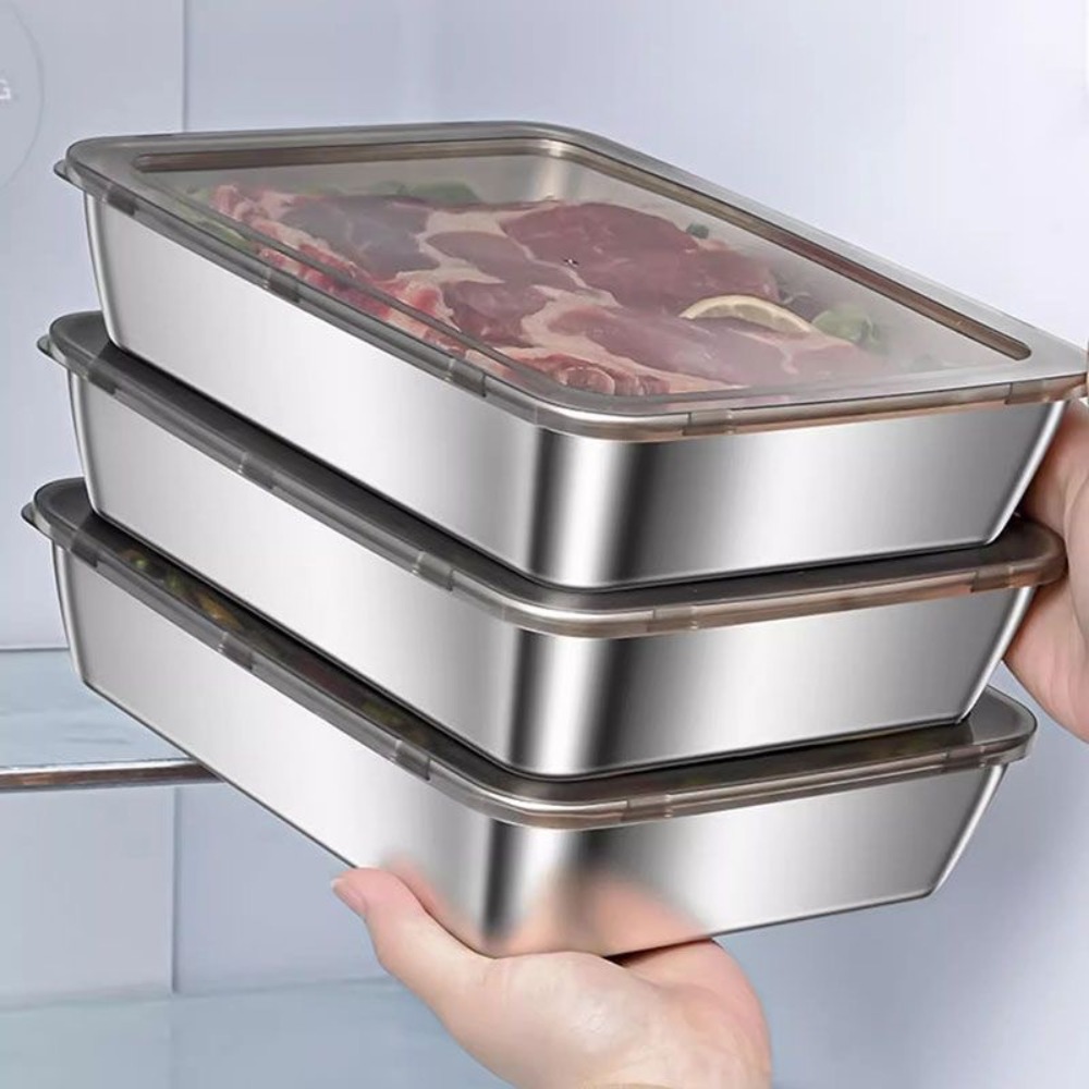 Commercial Kitchen Organization - Bandeja de Servicio de Acero Inoxidable
