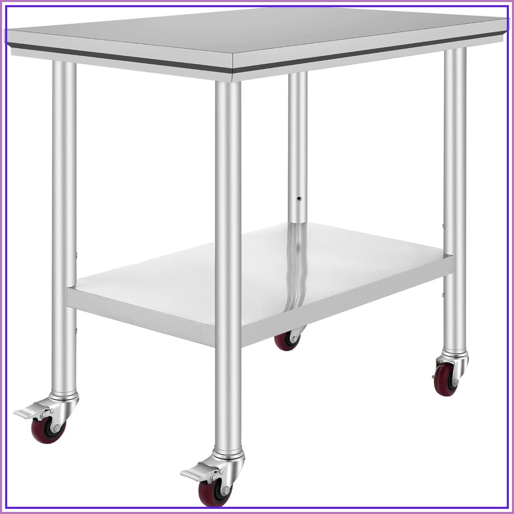 Commercial Kitchen Images - Mesa de Trabajo de Acero Inoxidable