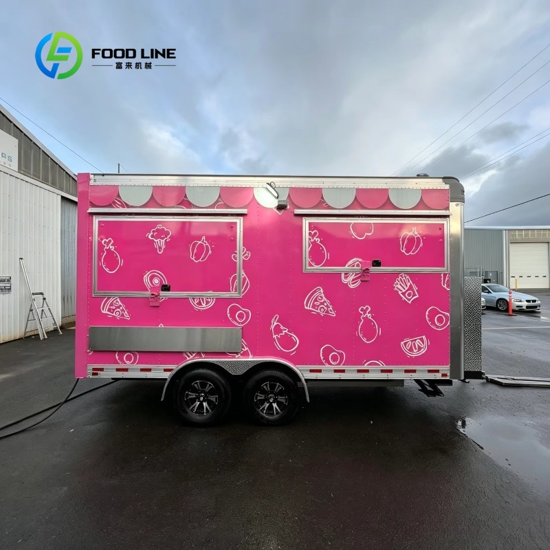 Commercial Kitchen Vendor - Carrito de Comida Portátil Personalizado con