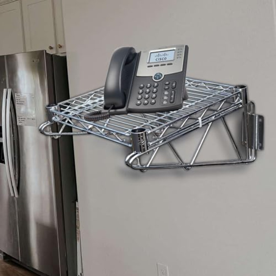 Estante de Pared de Alambre Cr - Wall Shelf Commercial Kitchen reseña y precio