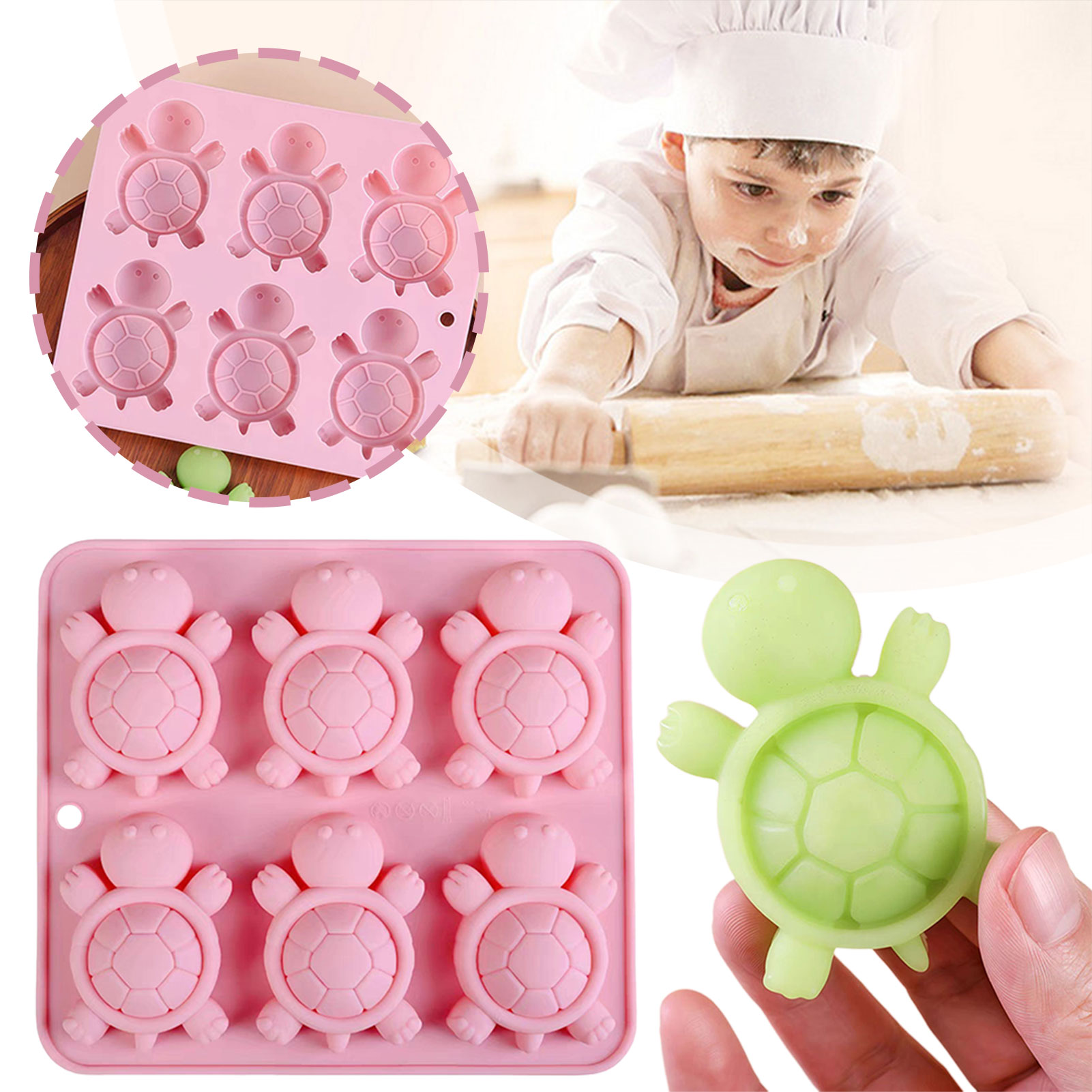 Tortugas Bandeja de hielo Tort - Commercial Kitchen Items reseña y precio