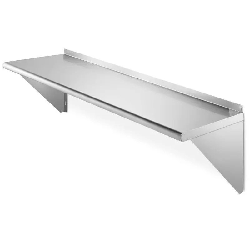 Estante Flotante de Acero Inox - Wall Shelf Commercial Kitchen reseña y precio