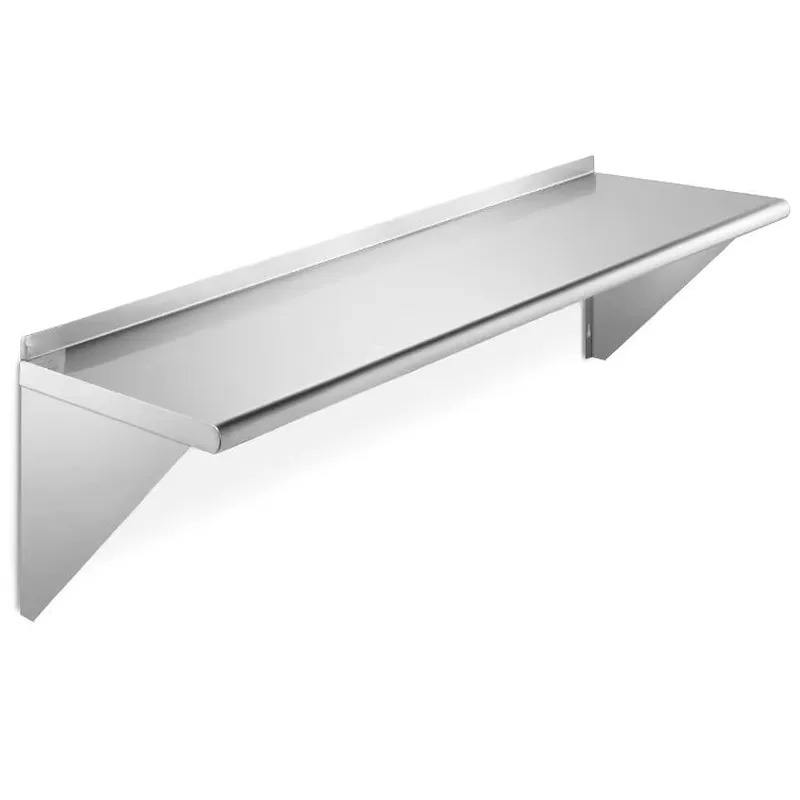 Estante Flotante de Acero Inox - Wall Shelf Commercial Kitchen reseña y precio