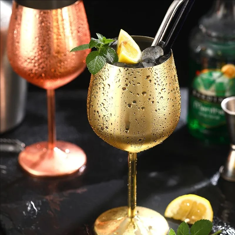 Copa de vino de Metal creativa - Commercial Kitchen Supplies reseña y precio