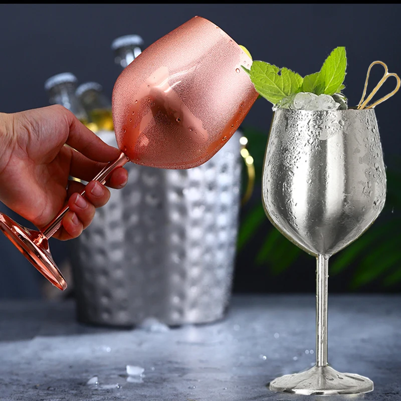 Copa de vino de Metal creativa - Commercial Kitchen Supplies reseña y precio