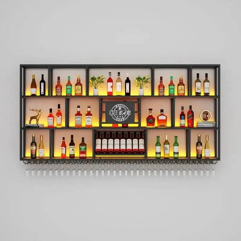 Gabinetes de vino montados en  - Wall Shelf Commercial Kitchen reseña y precio