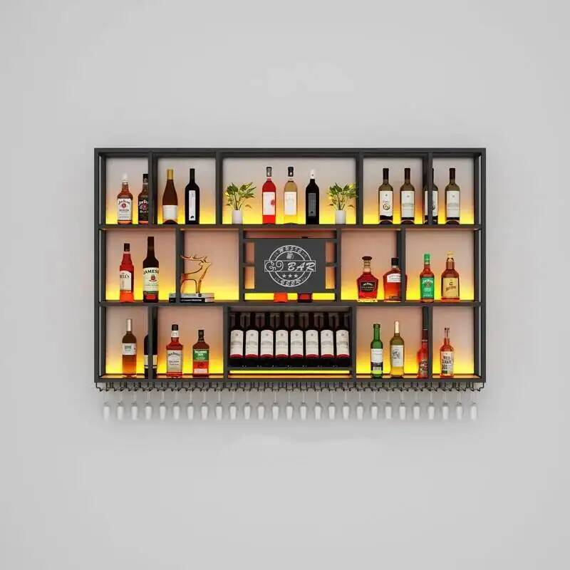 Gabinetes de vino montados en  - Wall Shelf Commercial Kitchen reseña y precio