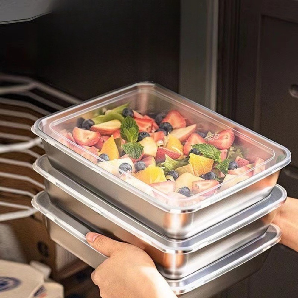 Bandeja de Servicio de Acero I - Commercial Kitchen Organization reseña y precio