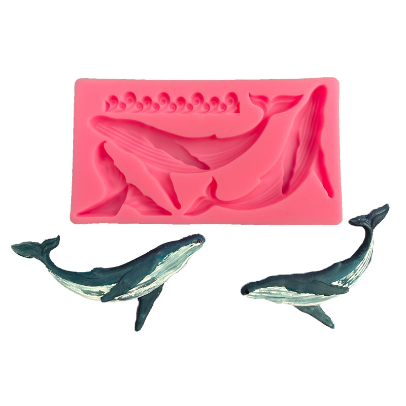 Molde de silicona de ballena D - Commercial Kitchen Items reseña y precio