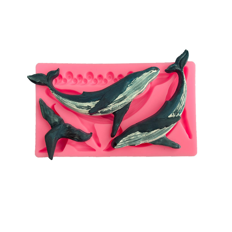 Molde de silicona de ballena D - Commercial Kitchen Items reseña y precio
