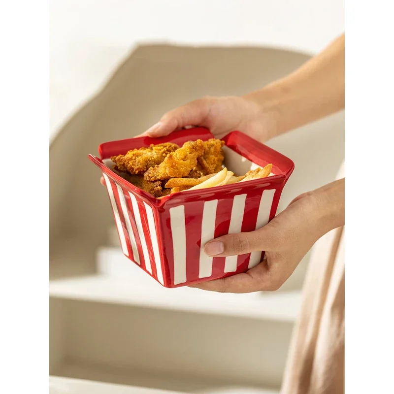 Cuenco de cerámica creativo cu - Commercial Kitchen Items reseña y precio