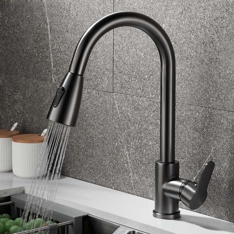 Grifo de cocina negro mate, ca - Commercial Kitchen Mixer Tap reseña y precio