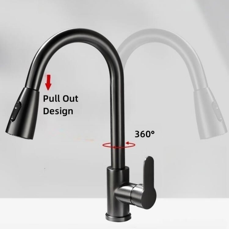 Grifo de cocina negro mate, ca - Commercial Kitchen Mixer Tap reseña y precio