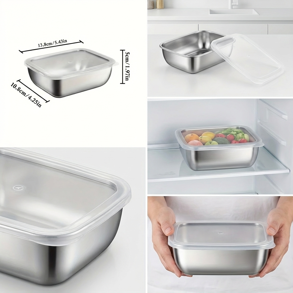 5 recipientes de almacenamient - Commercial Kitchen Supplies reseña y precio