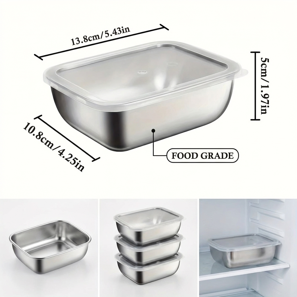 5 recipientes de almacenamient - Commercial Kitchen Supplies reseña y precio