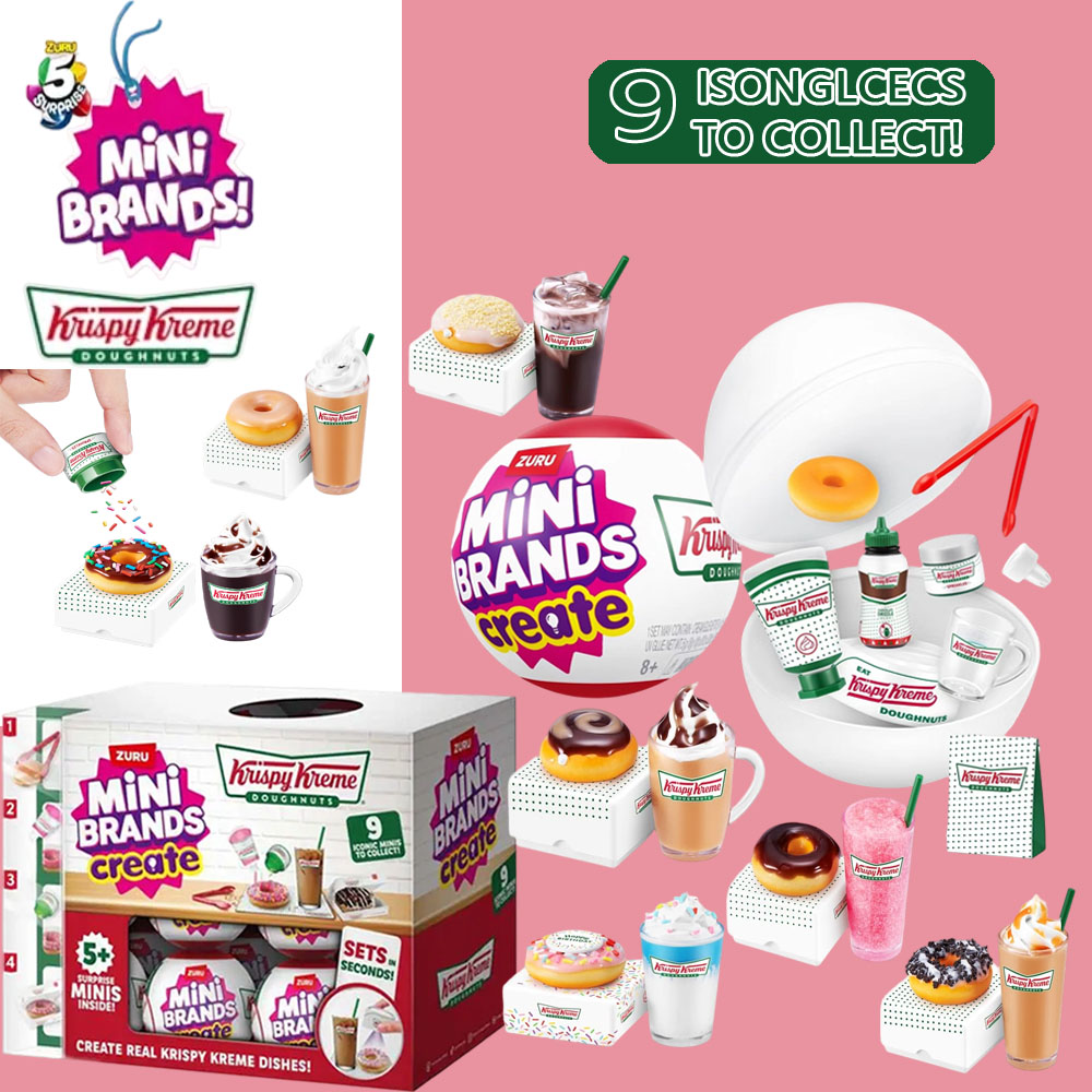 Zuru Mini marcas Krispy Kreme  - Commercial Kitchen Items reseña y precio