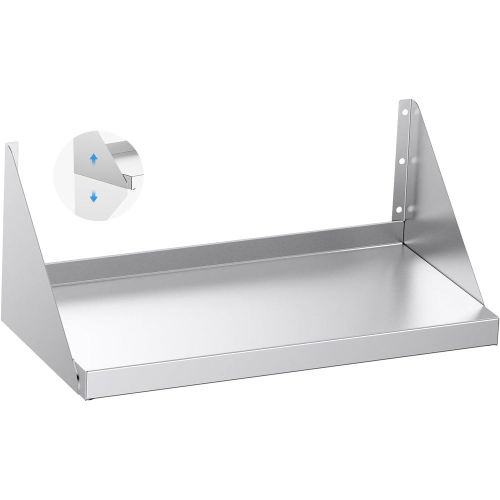 Estante de Pared de Acero Inox - Wall Shelf Commercial Kitchen reseña y precio