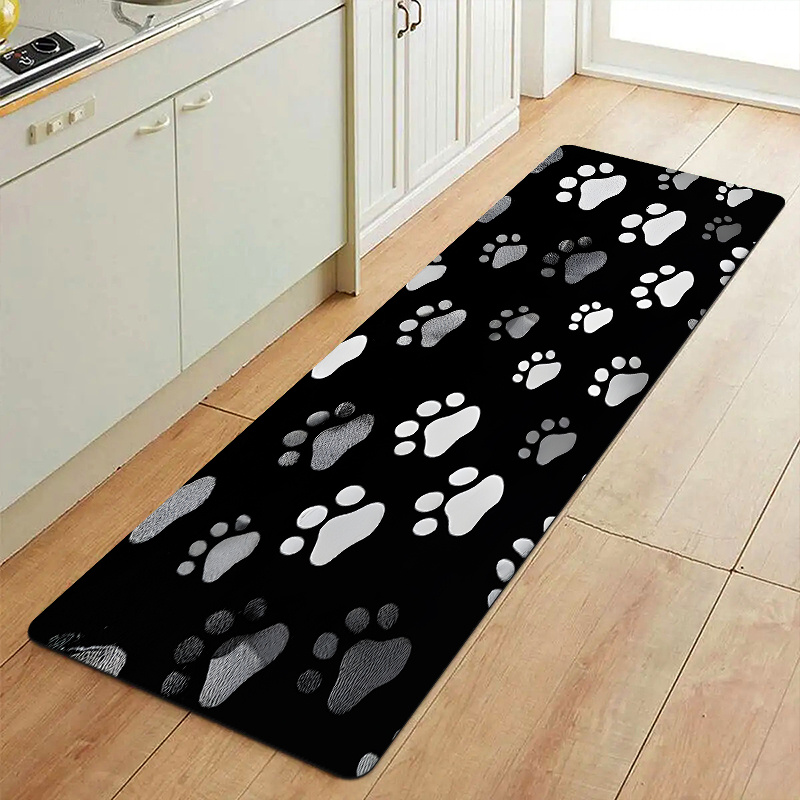 Alfombra con estampado de pata - Commercial Kitchen Design reseña y precio