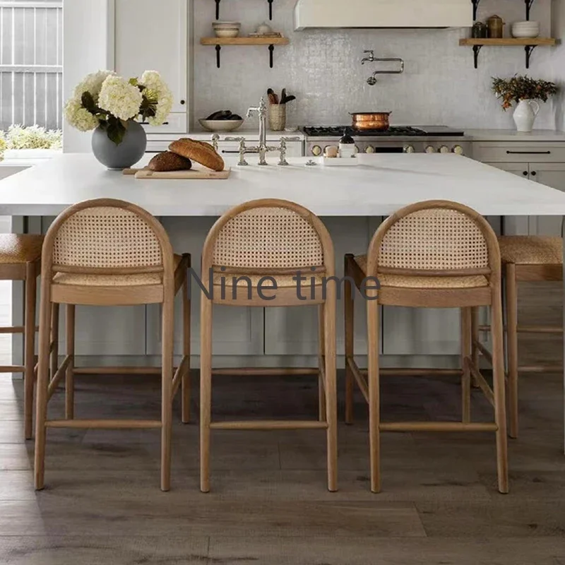 Silla de Bar de Madera Maciza  - Commercial Kitchen Design reseña y precio